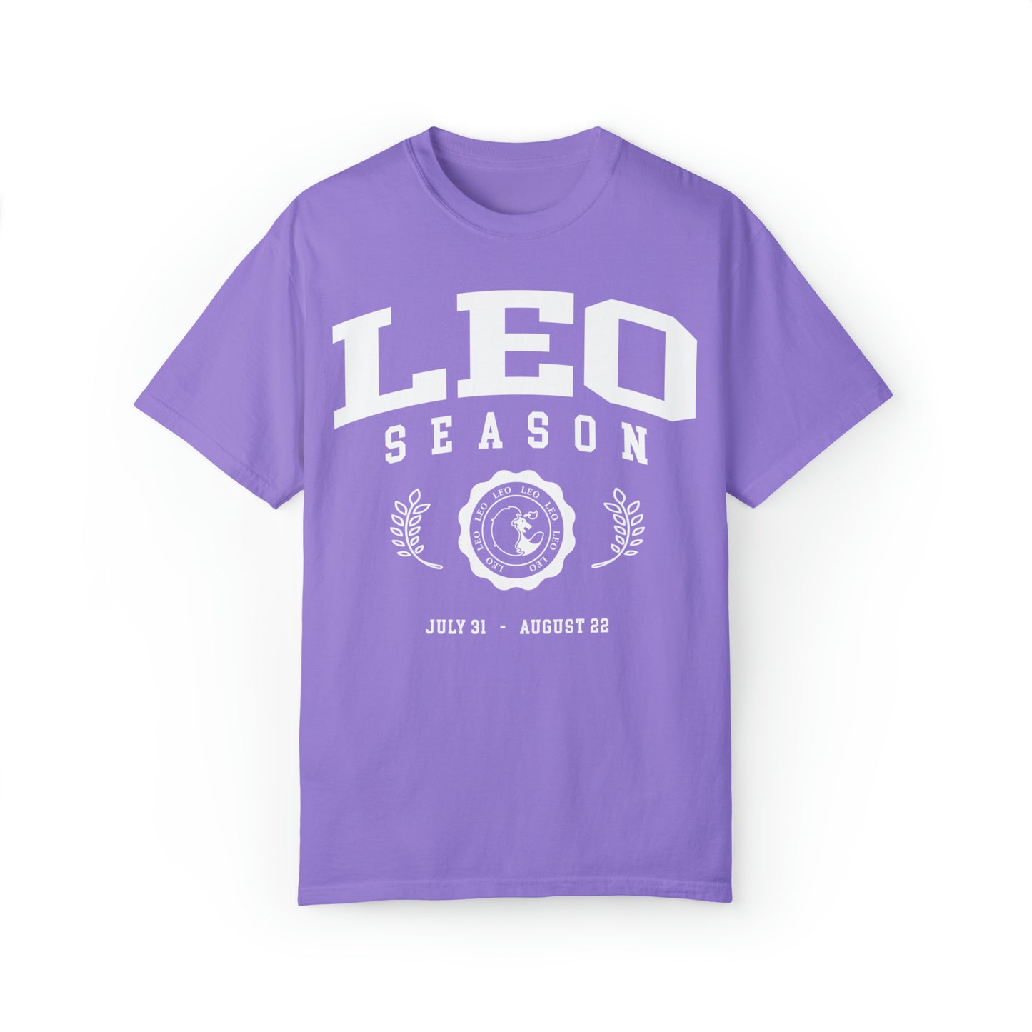 Leo Season University-Style Tee