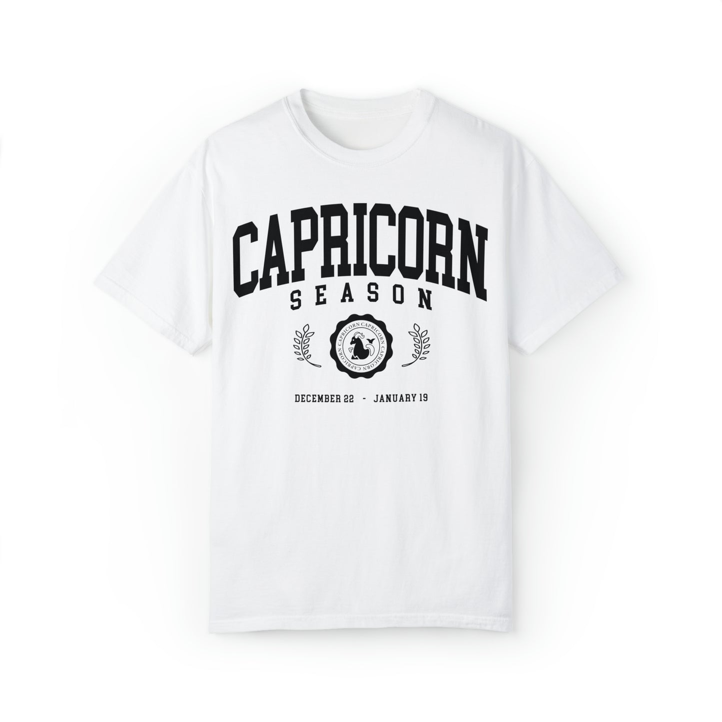 Capricorn Season University-Style Tee