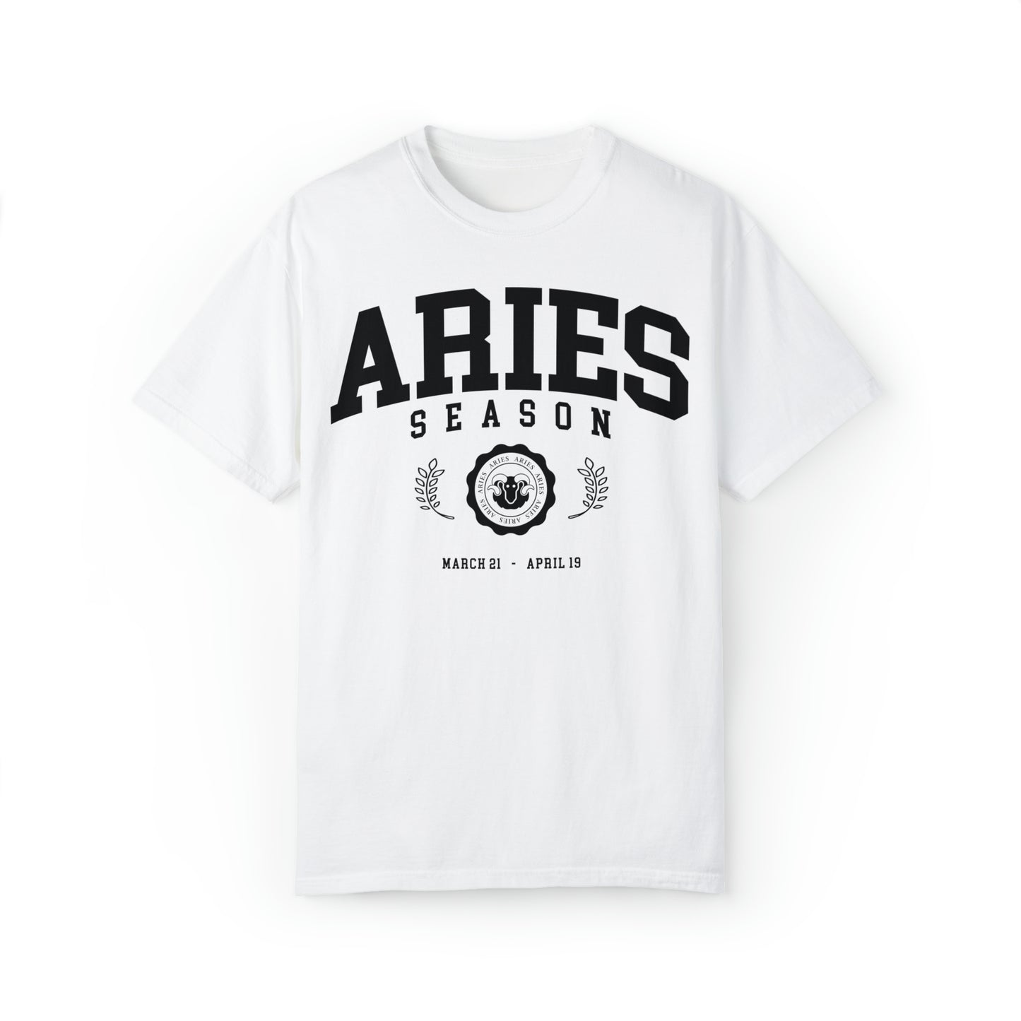 Aries Season University-Style Tee