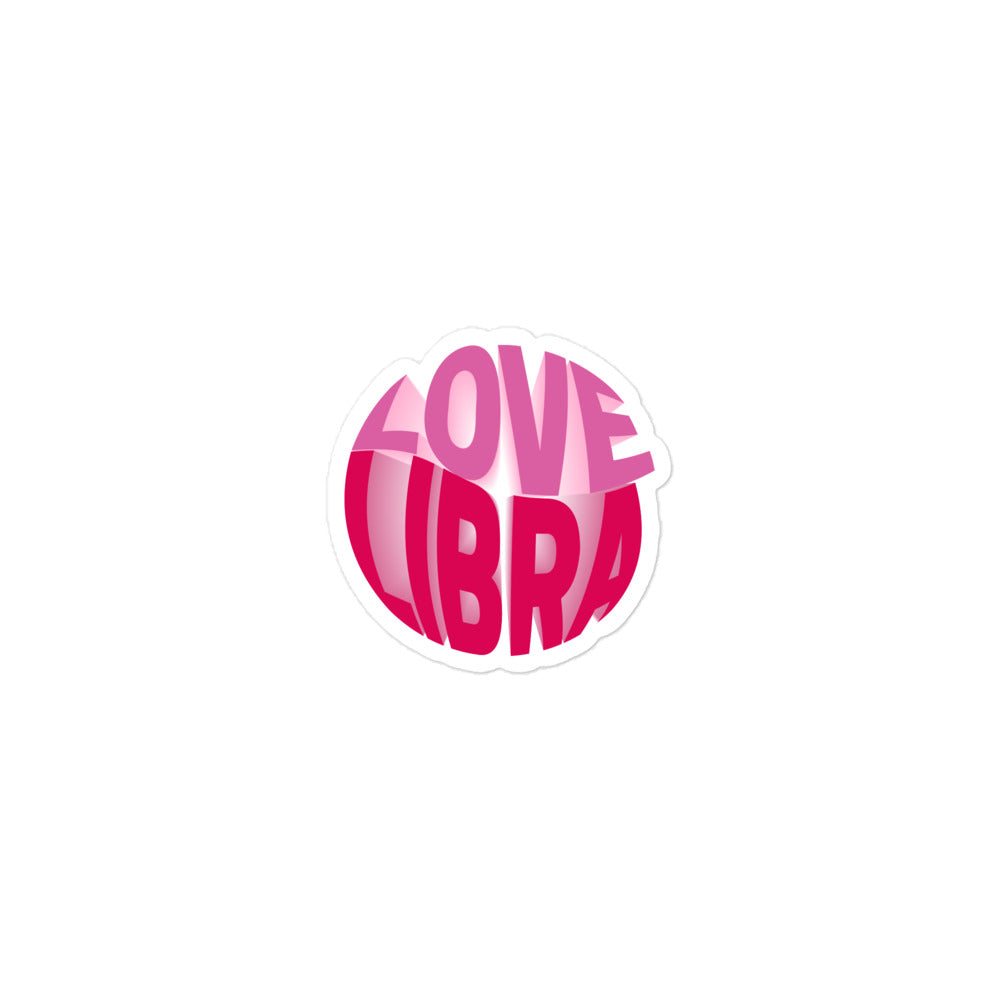 Love Libra Sticker