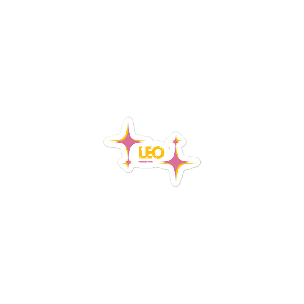 Sparkle Leo Sticker