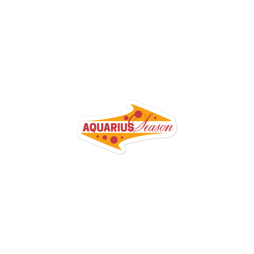 Aquarius Season Sticker
