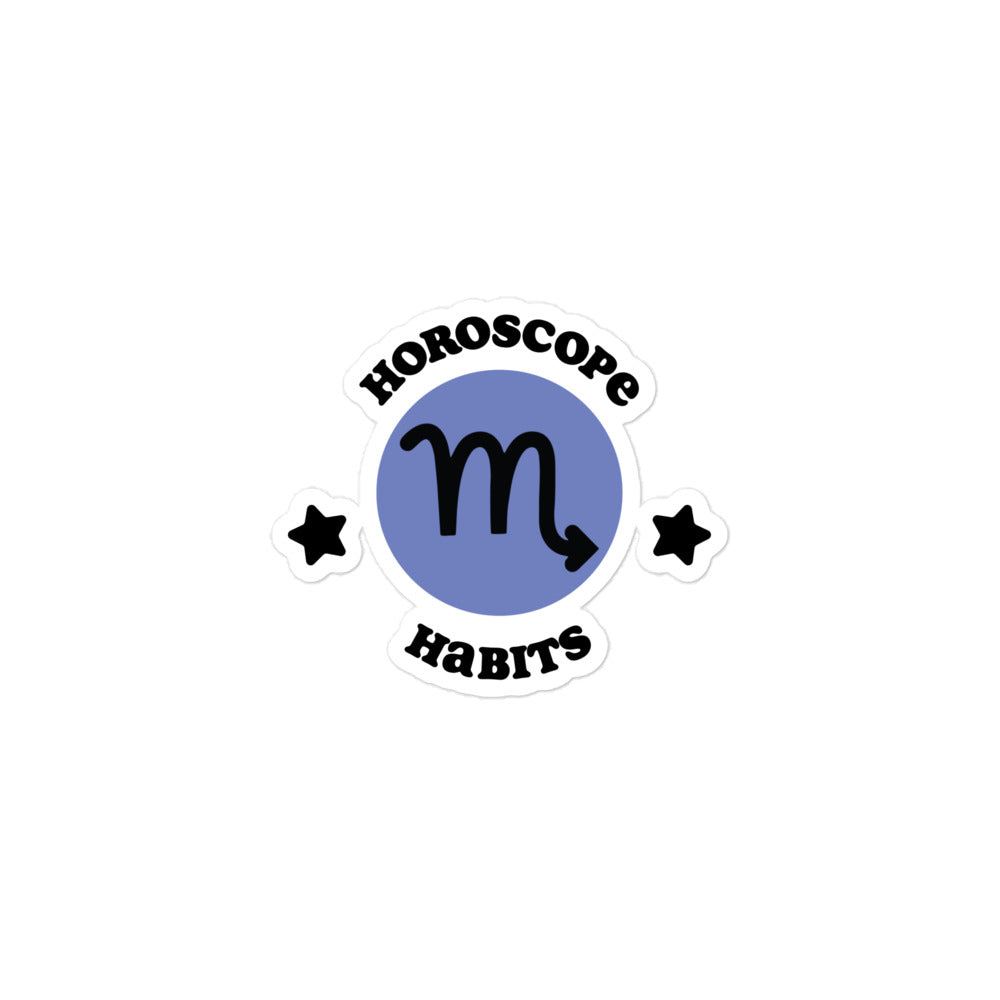 Scorpio Symbol Sticker
