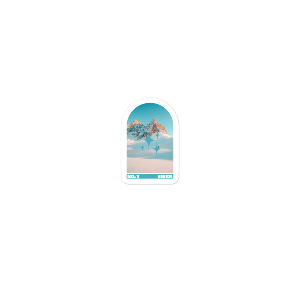 Libra Window Sticker