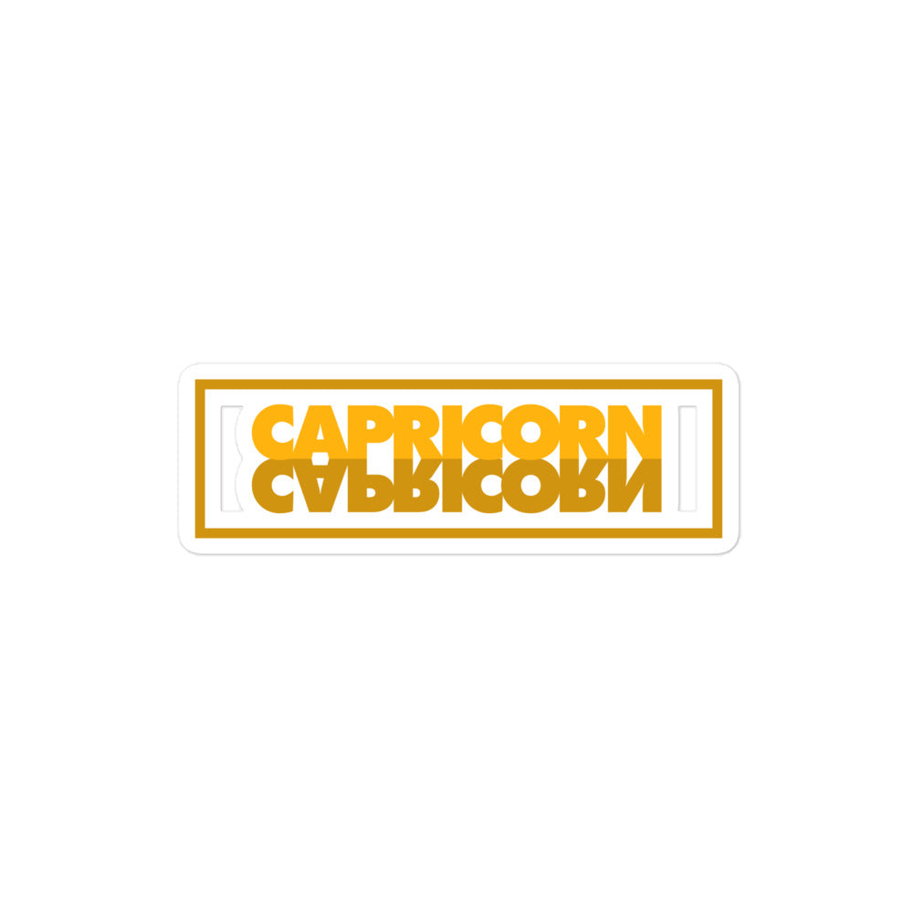 Capricorn Reflection Sticker
