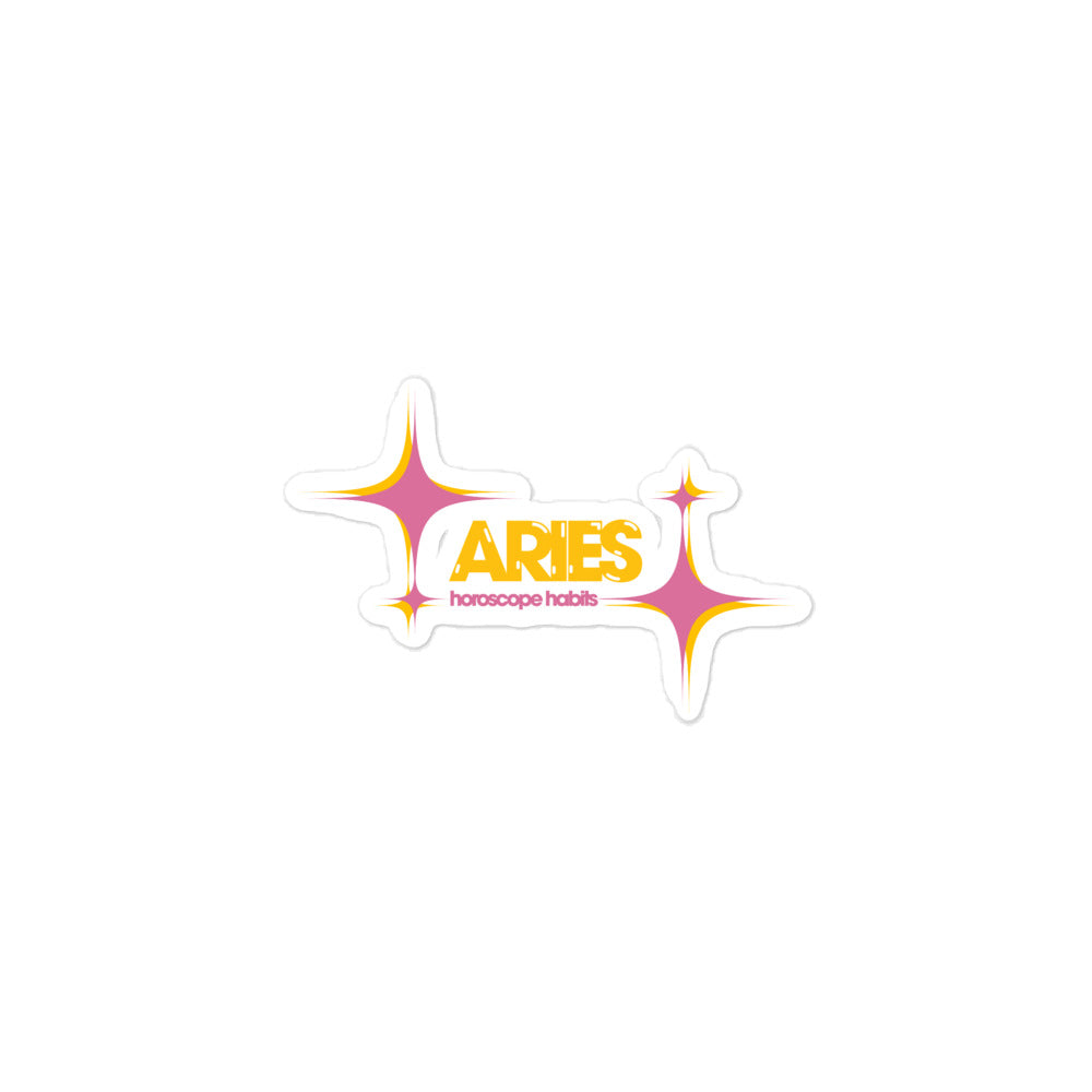 Sparkle Aries Sticker