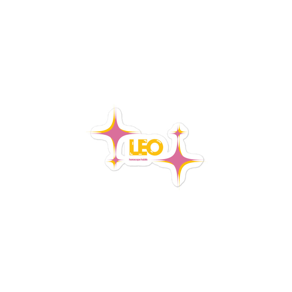 Sparkle Leo Sticker