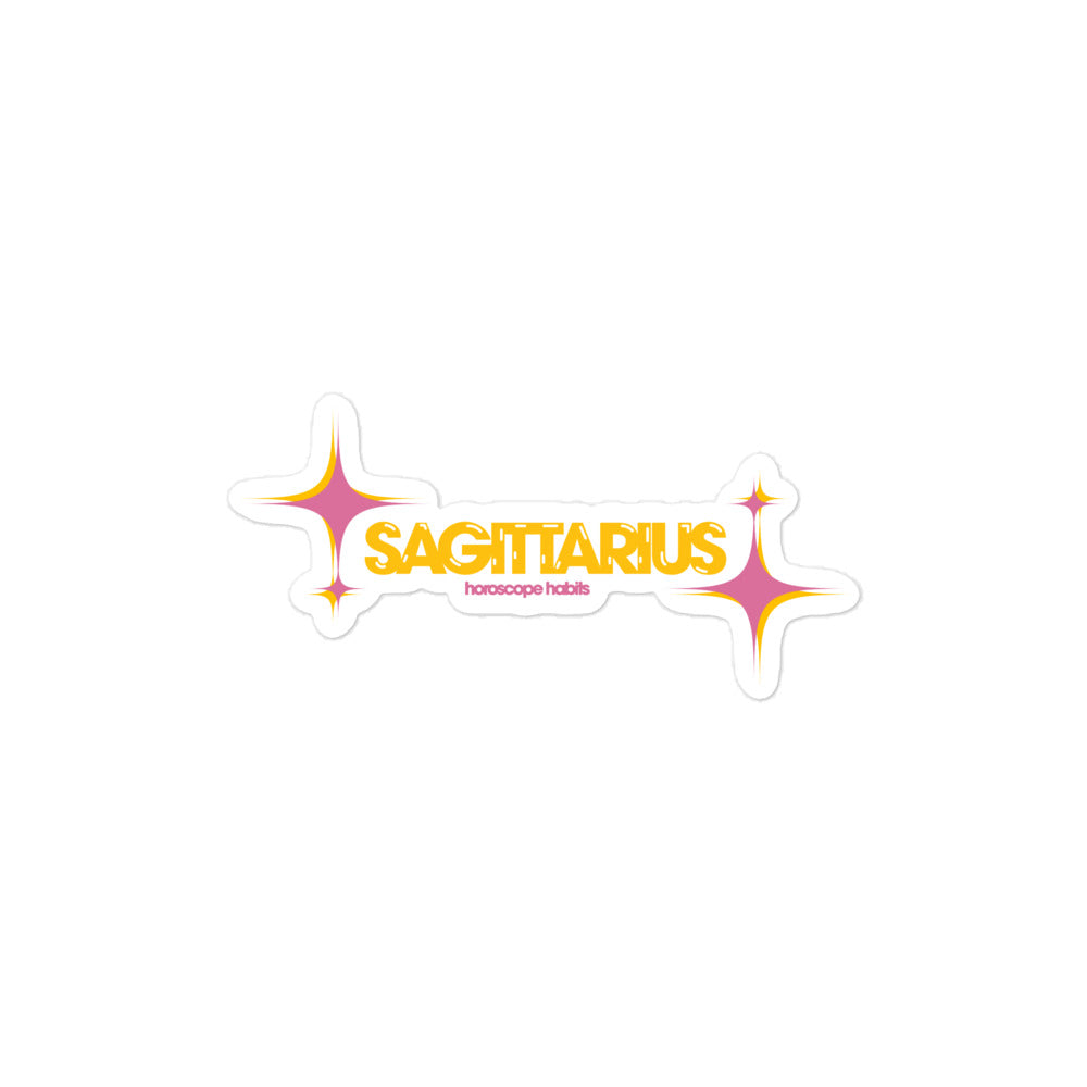 Sparkle Sagittarius Sticker