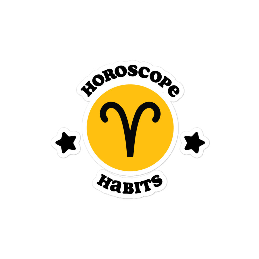 Aries Symbol Sticker