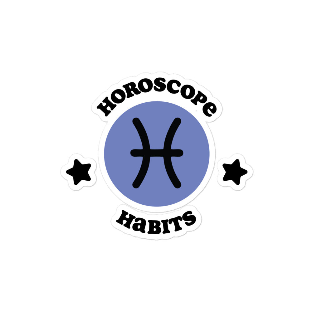 Pisces Symbol Sticker