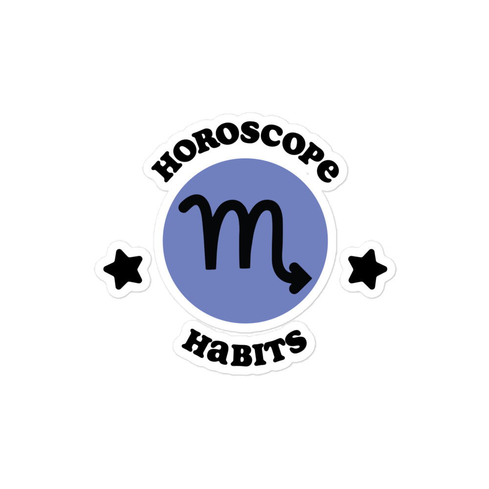 Scorpio Symbol Sticker