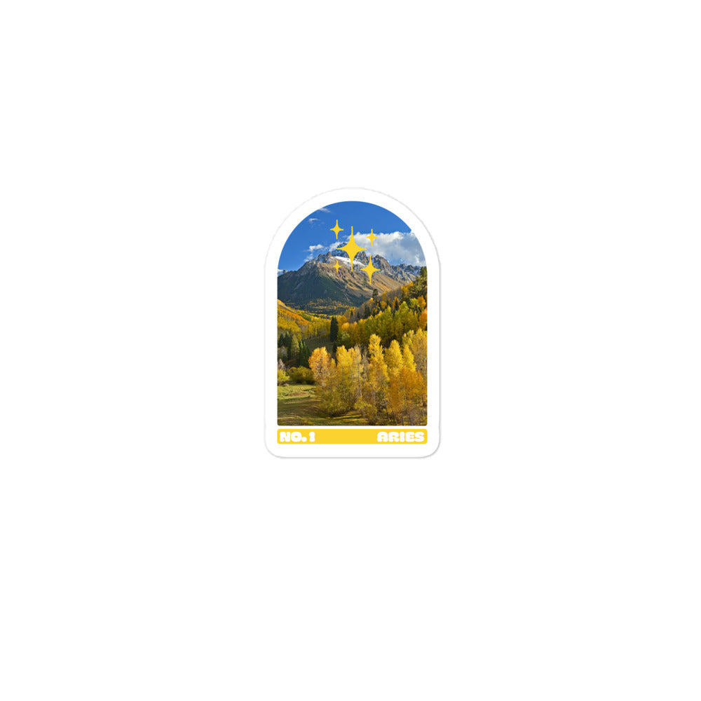 Aries Window Sticker