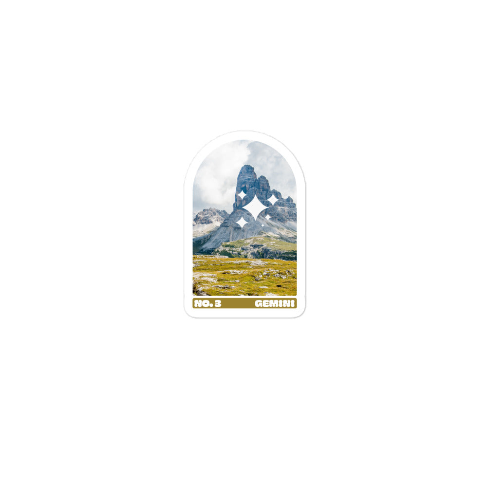 Gemini Window Sticker