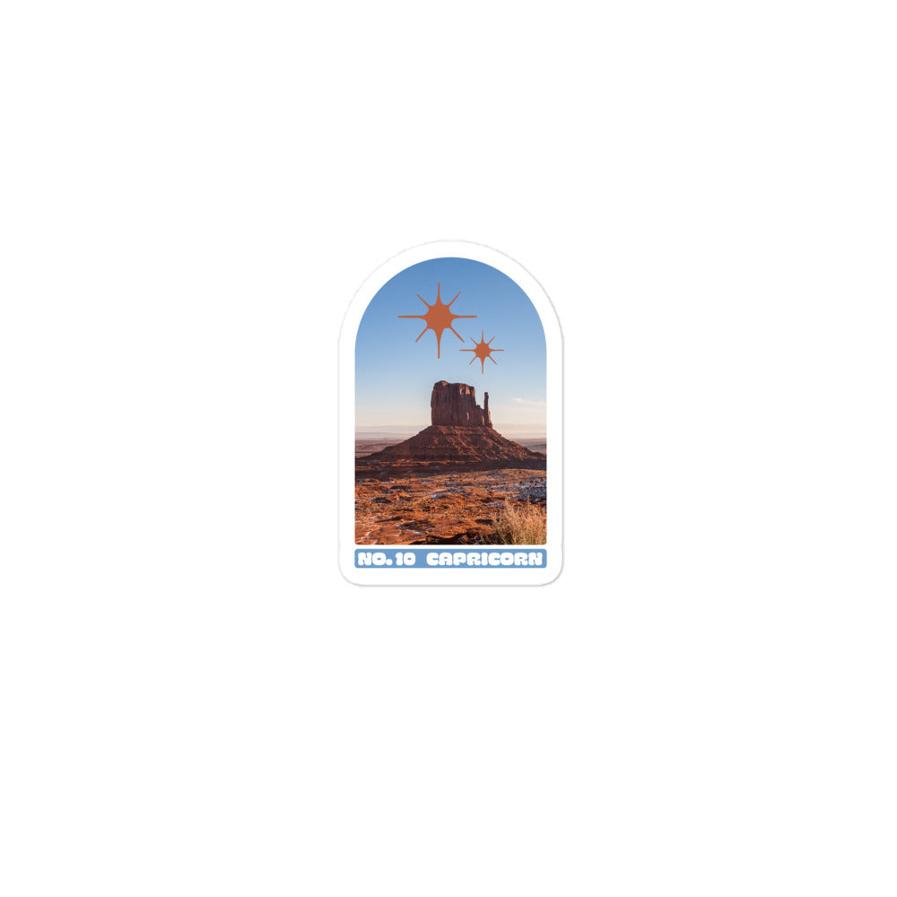 Capricorn Window Sticker