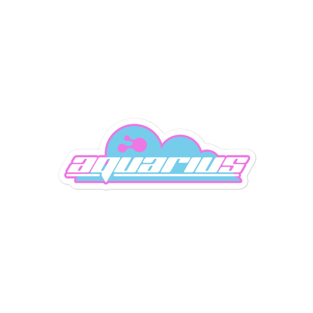 Y2K Aquarius Sticker