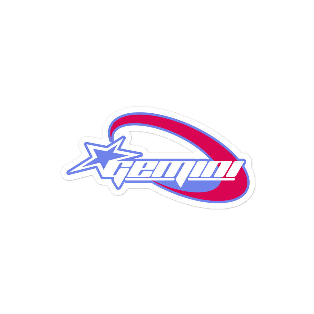 Y2K Gemini Sticker