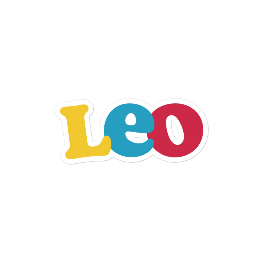 Baby Leo Sticker