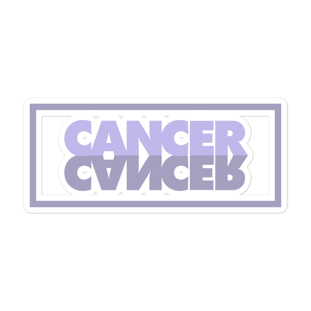 Cancer Reflection Sticker