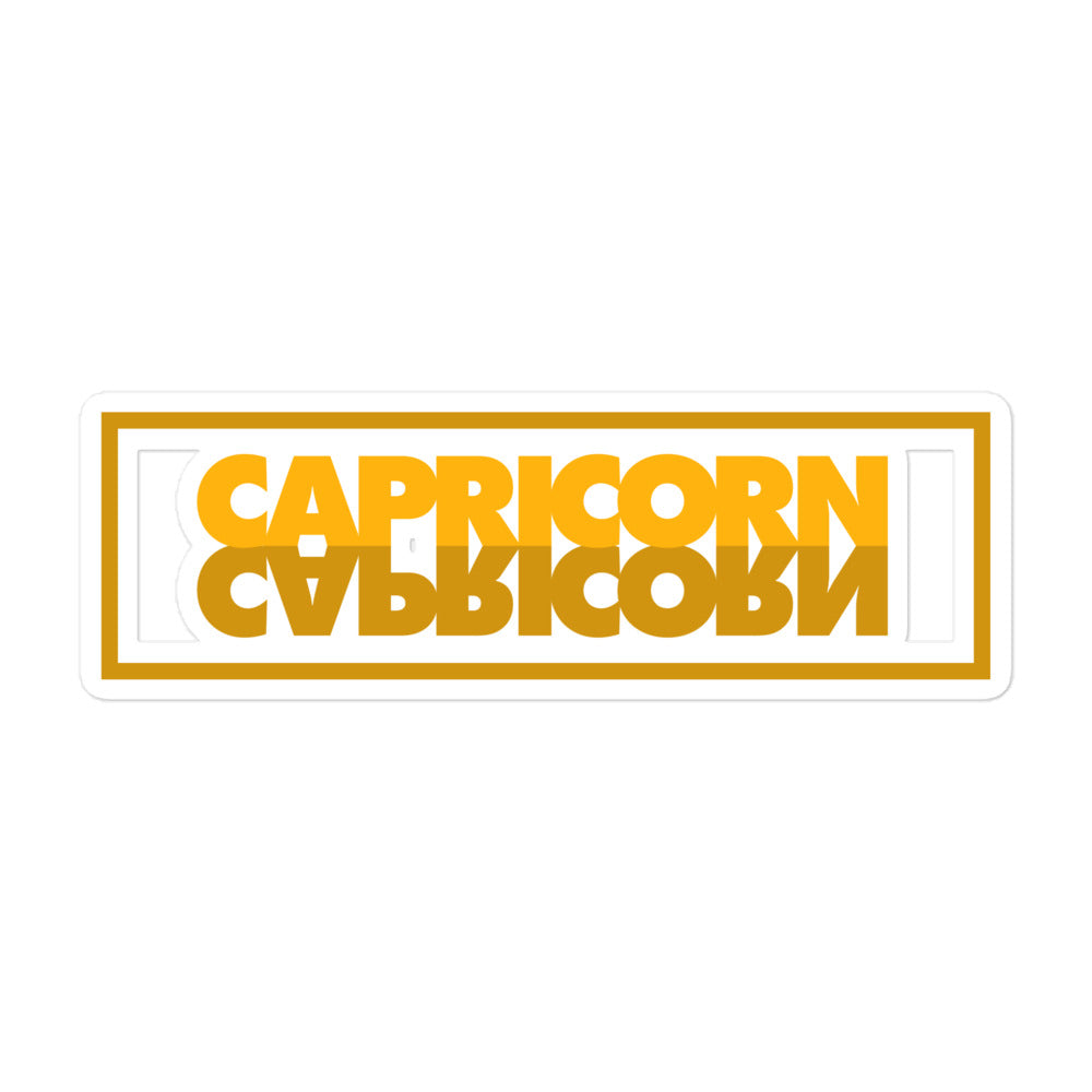 Capricorn Reflection Sticker