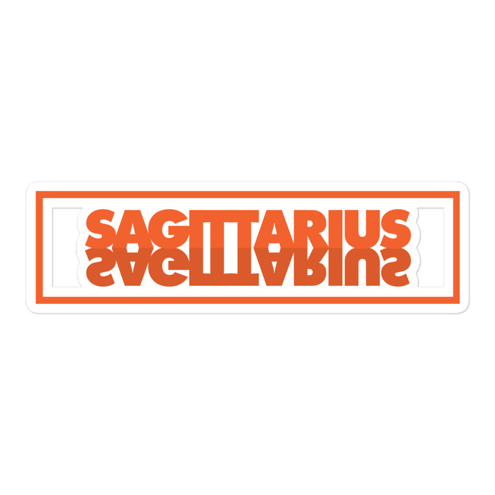 Sagittarius Reflection Sticker