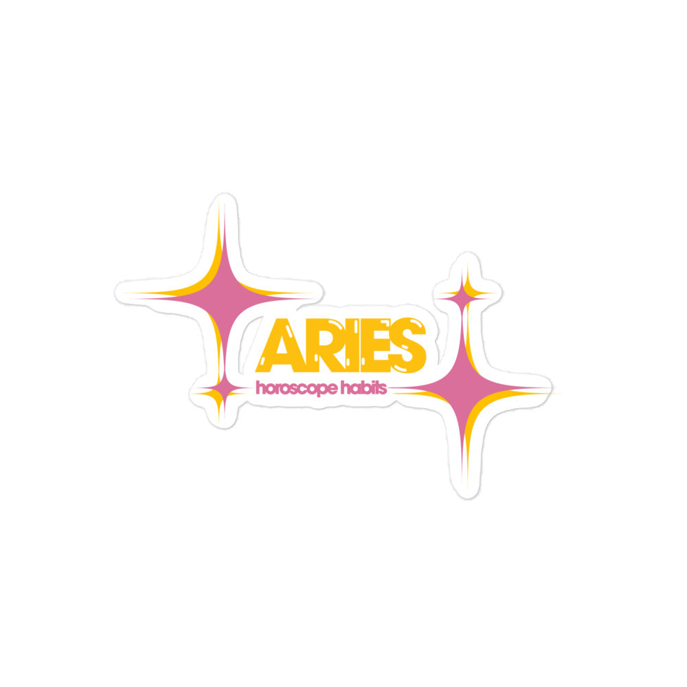 Sparkle Aries Sticker