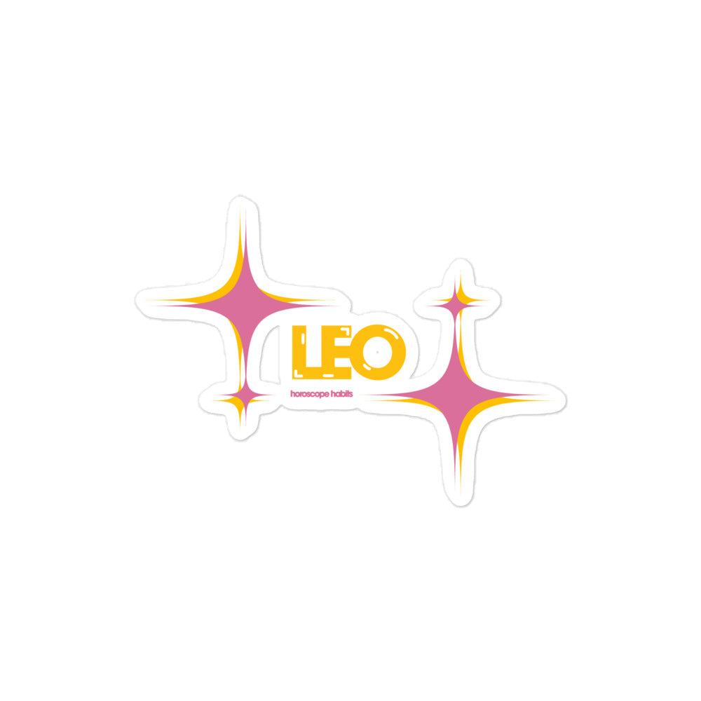 Sparkle Leo Sticker