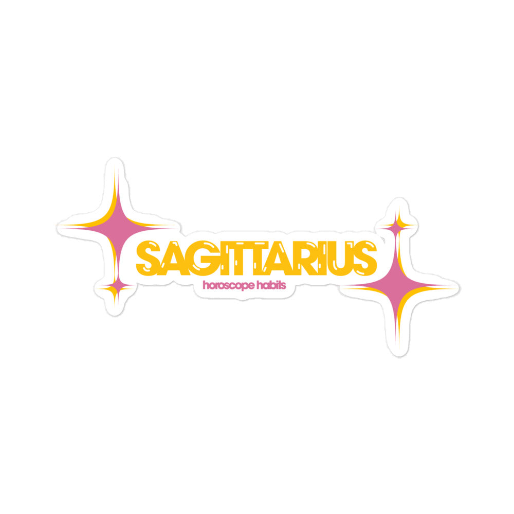 Sparkle Sagittarius Sticker