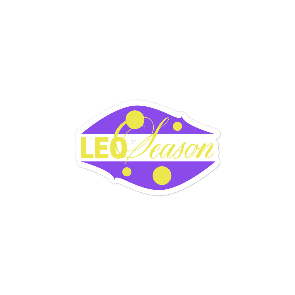 Leo Season Sticker