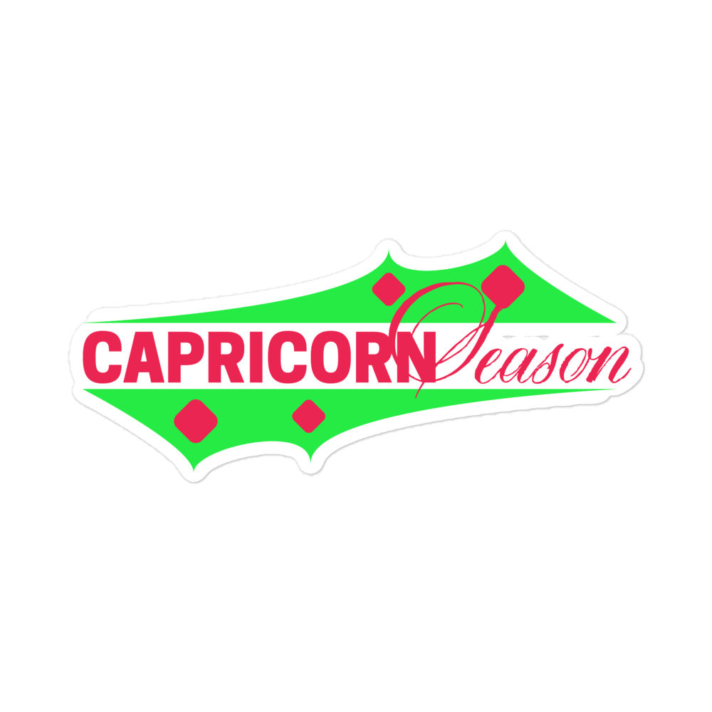 Capricorn Season Sticker