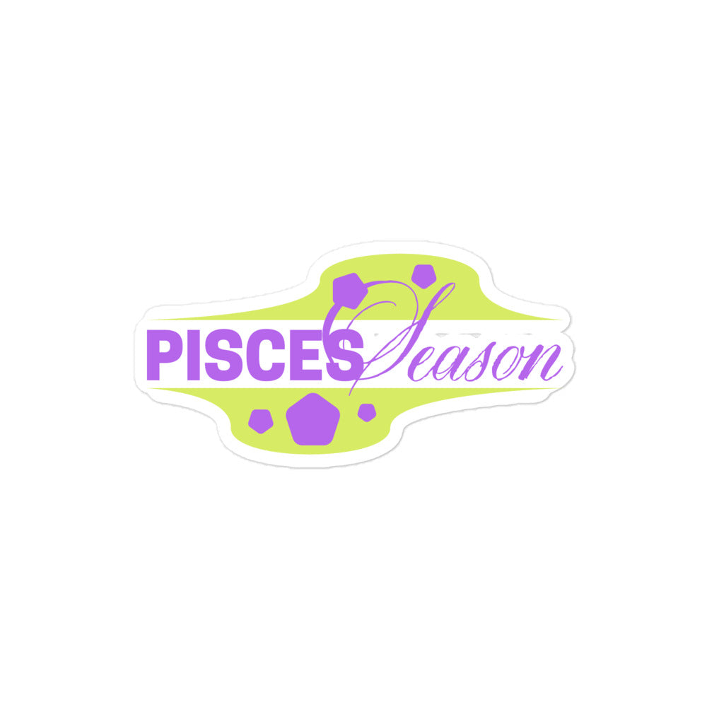 Pisces Season Sticker