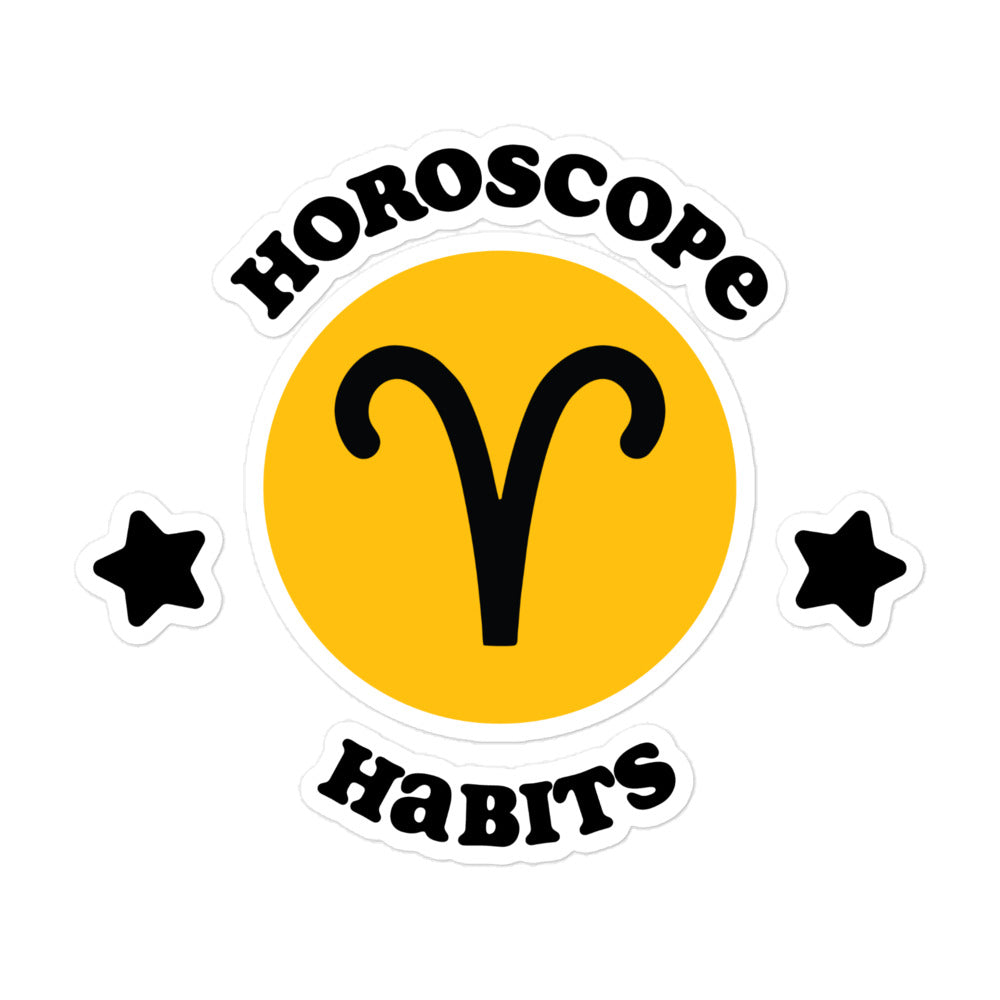 Aries Symbol Sticker