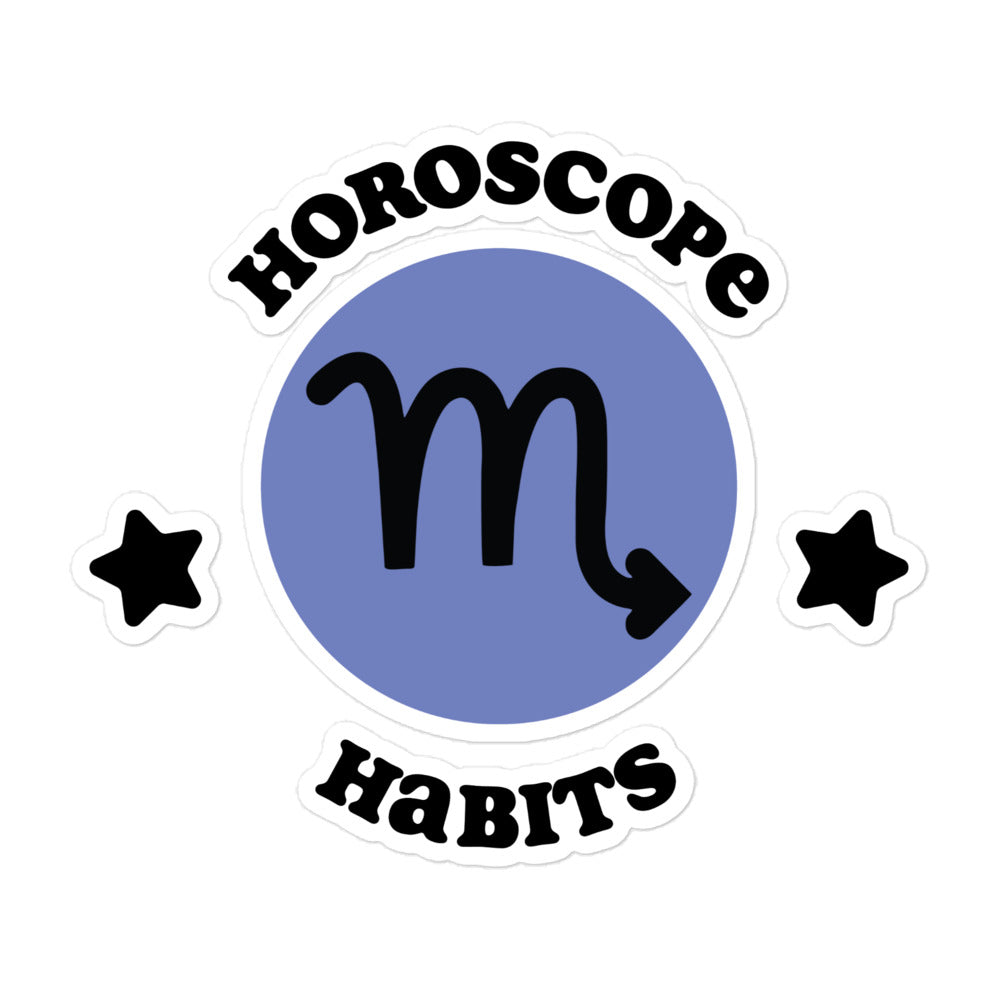 Scorpio Symbol Sticker