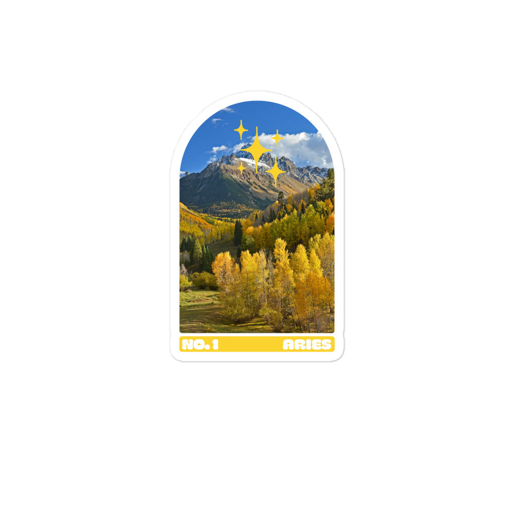 Aries Window Sticker