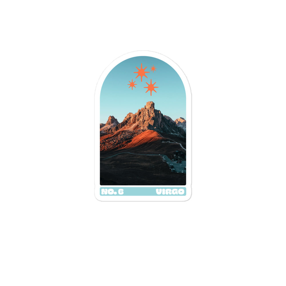 Virgo Window Sticker