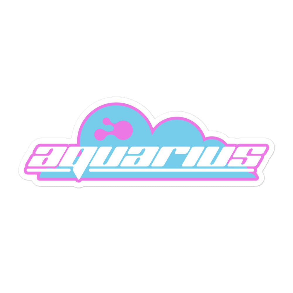 Y2K Aquarius Sticker