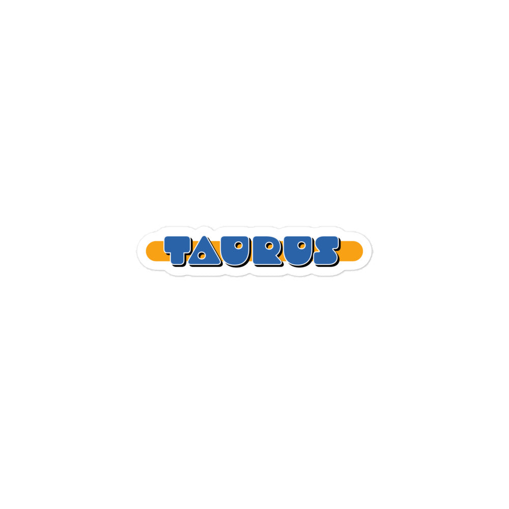 Taurus Blue Badge Sticker
