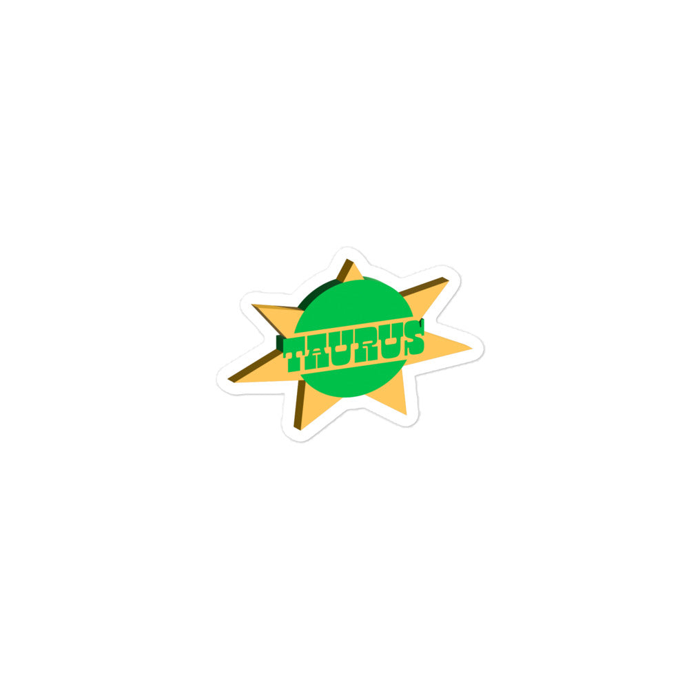 Taurus Sunburst Sticker