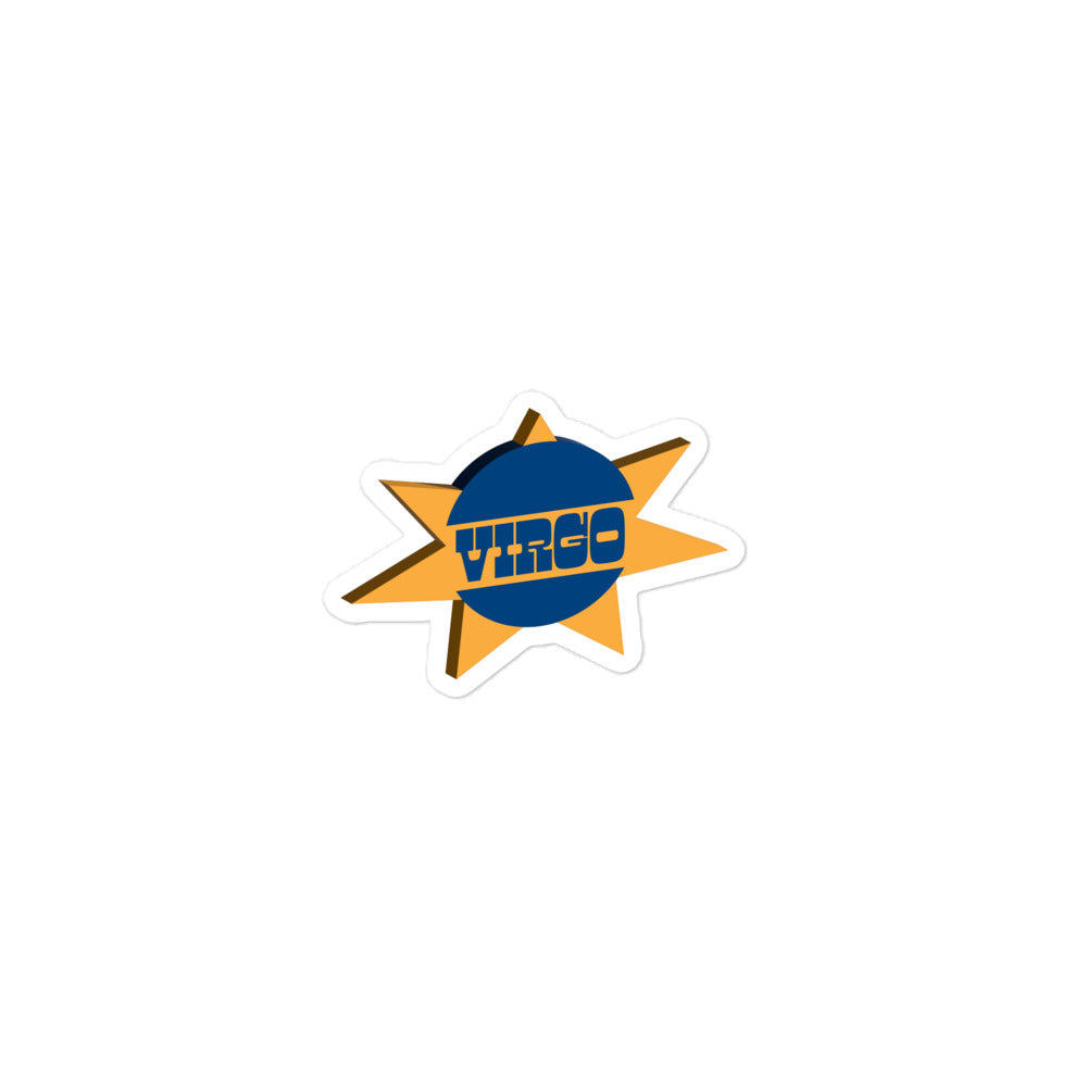 Virgo Sunburst Sticker