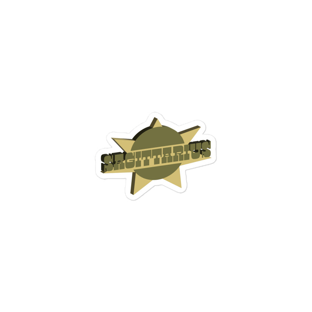 Sagittarius Sunburst Sticker