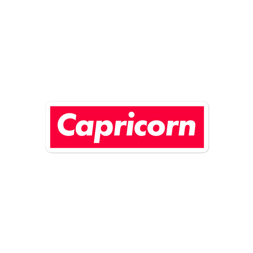 Capricorn Box Logo Sticker