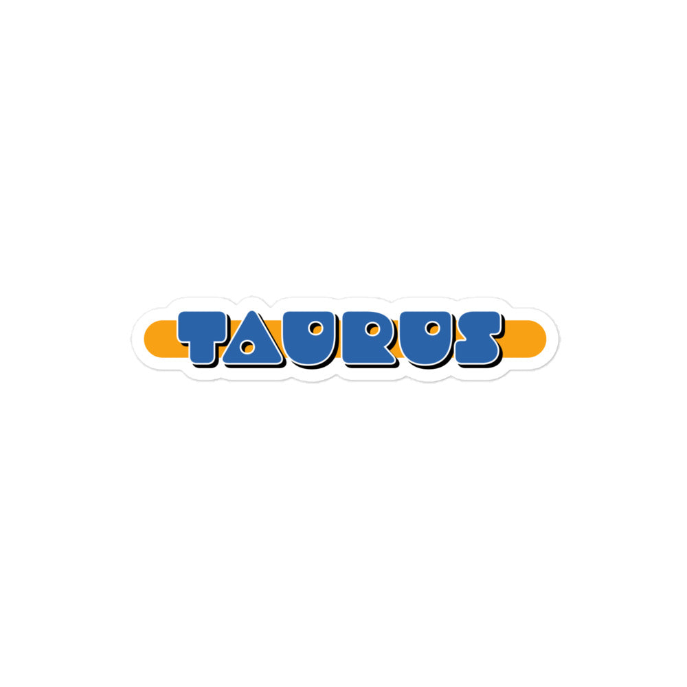 Taurus Blue Badge Sticker