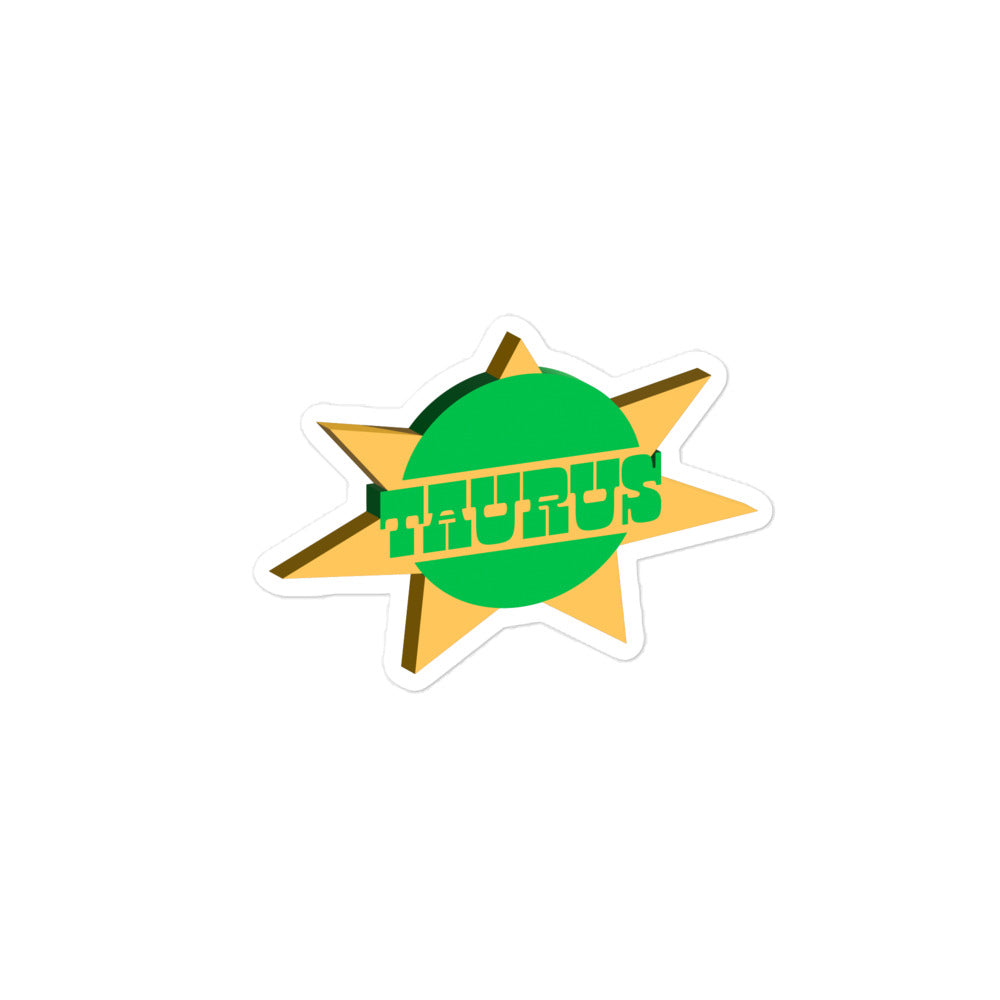 Taurus Sunburst Sticker