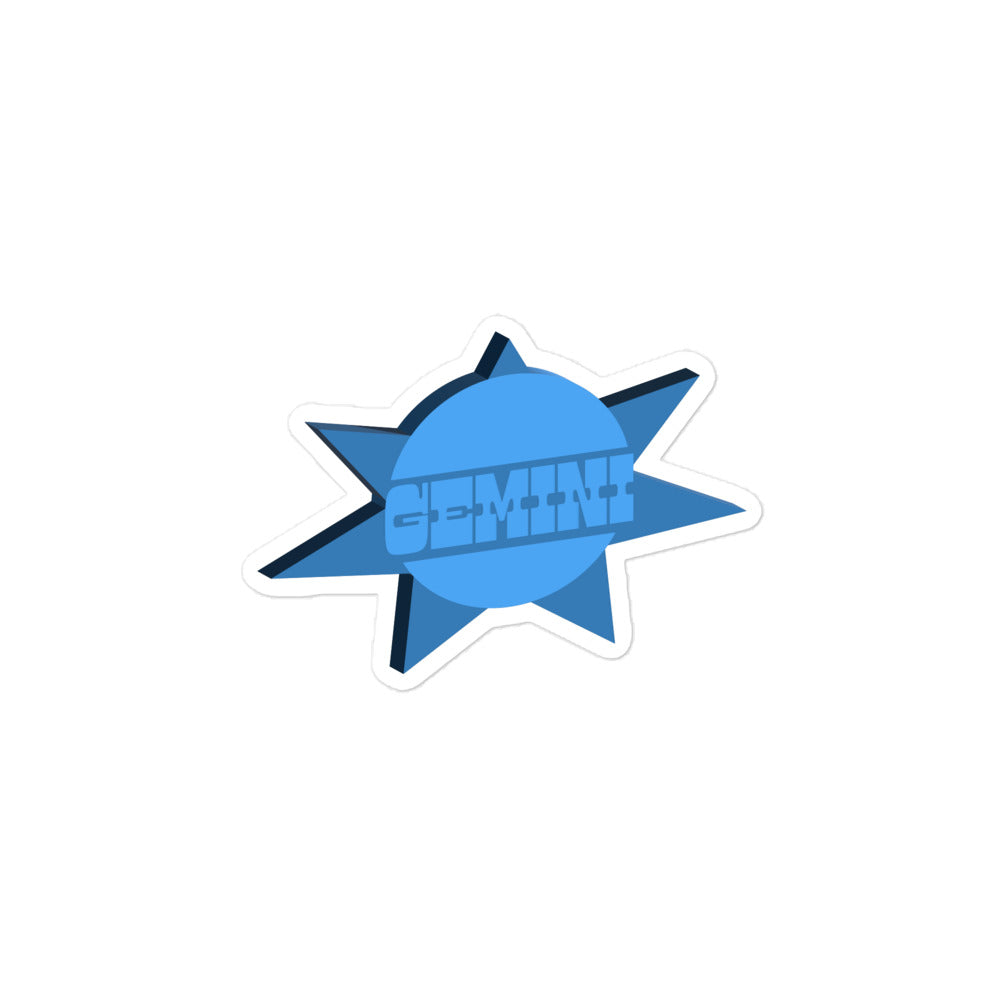 Gemini Sunburst Sticker