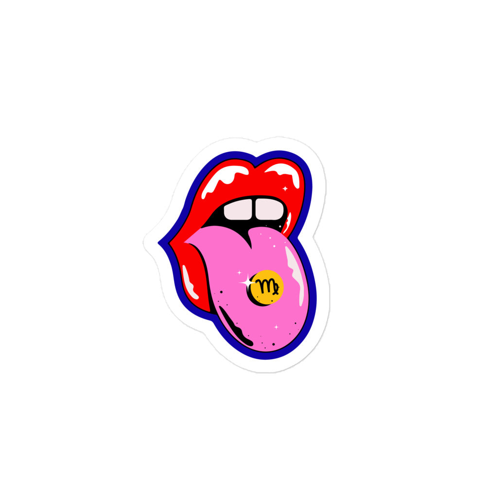 Virgo Ecstasy Sticker