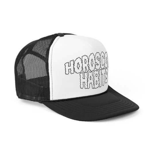 Horoscope Habits Smoke Trucker Cap