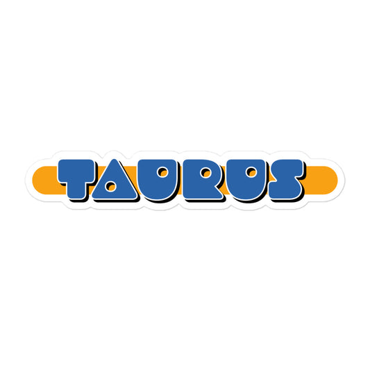 Taurus Blue Badge Sticker